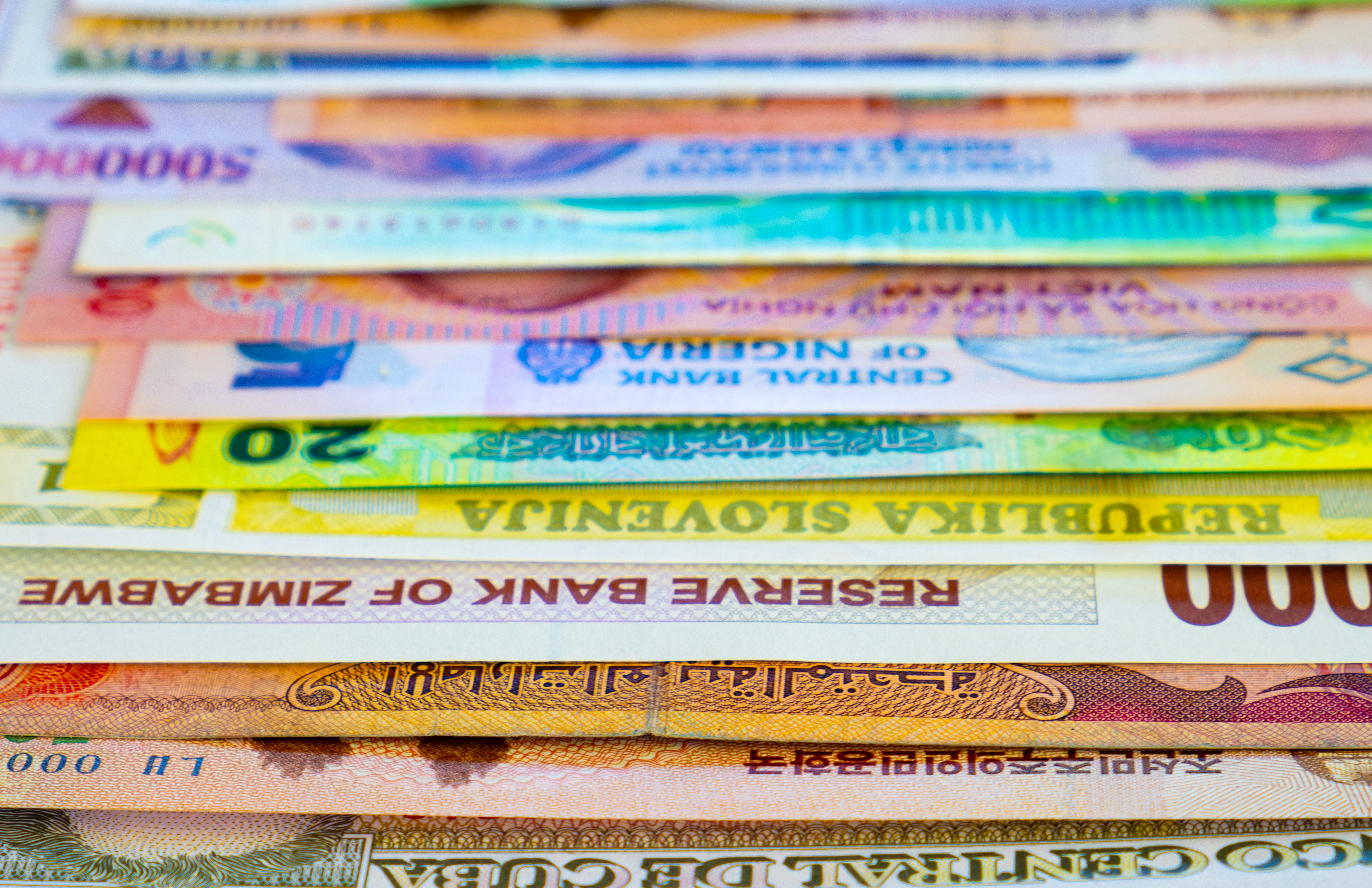 Multi currency invoicing